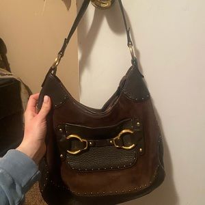 Cole Haan “Stephanie Suede” shoulder bag
